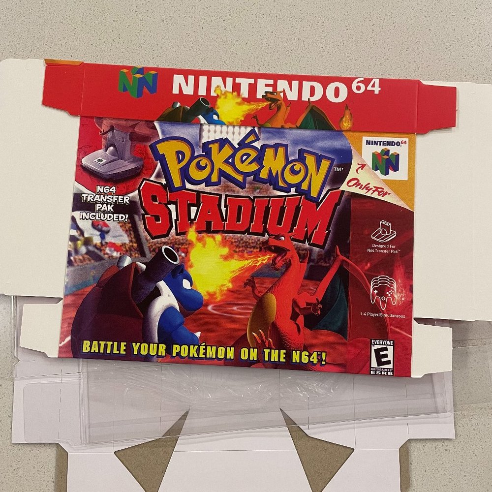 Pokemon Stadium (NINTENDO 64 N64) Box Only
